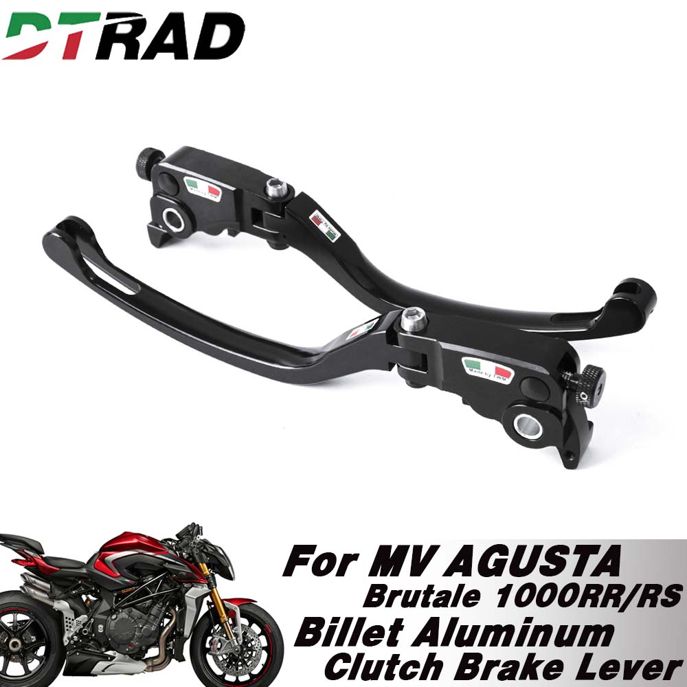 Cnc Aluminum Adjustable Brake Clutch Levers - RUSH 1000 Leva Frizione Freno Regolabile