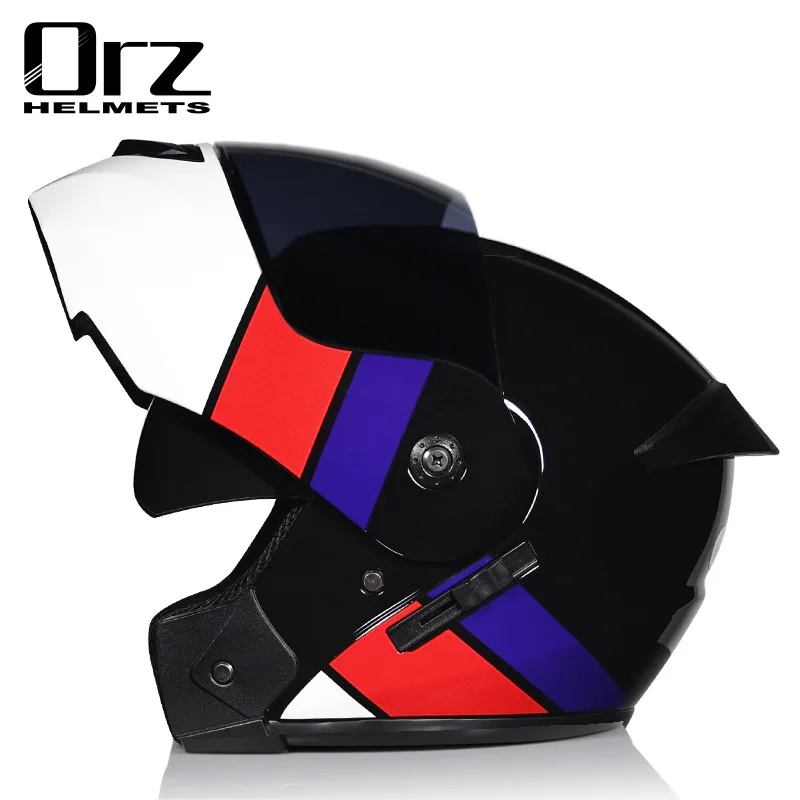 Orz901 Doppia lente integrale  - Dual Visor Motorcycle Racing Helmet recensione e prezzo