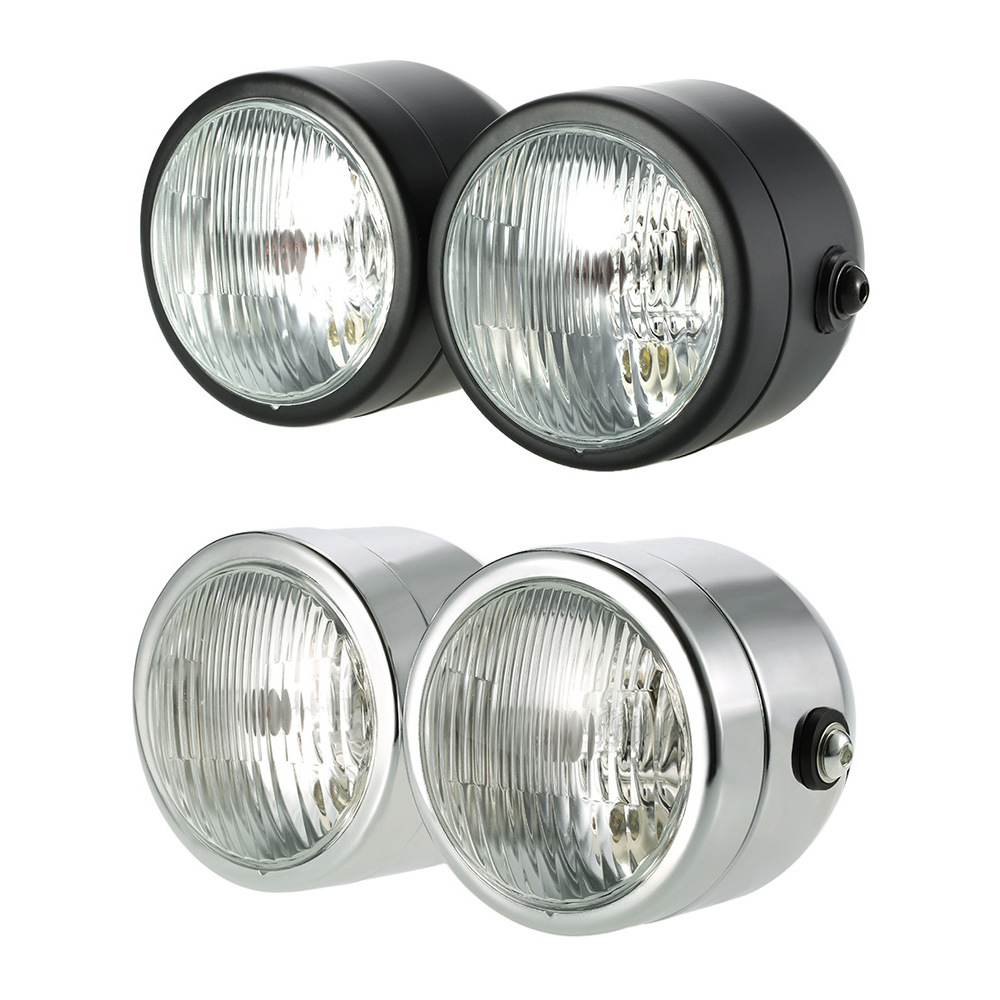 Universale H4 Doppio Faro Del  - Universal Motorcycle Led Headlight Projector recensione e prezzo